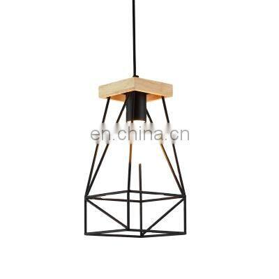 Coffee Cage pendant light chandelier macarons wrought iron paint lamps creative personality store lights