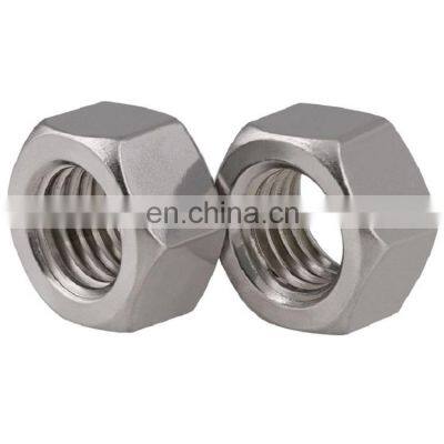 5/8 11UNC High quality and low price wholesale 304 Stainless steel inch hex nuts American system hex nut