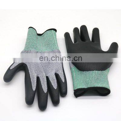 Level 5 Grade Cut Resistance Gloves for Worker