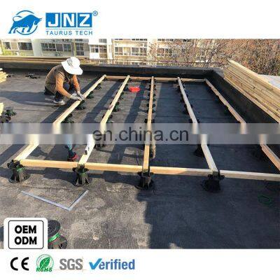 JNZ Plastic Adjustable Deck Joist Support Flooring Accessories Paver Pedestal for Balcony Terrace photo-5
