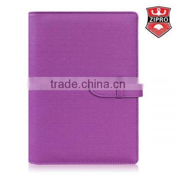 Colorful PU leather buckles notebook western leather notebook leather bound notebook logo leather notebook