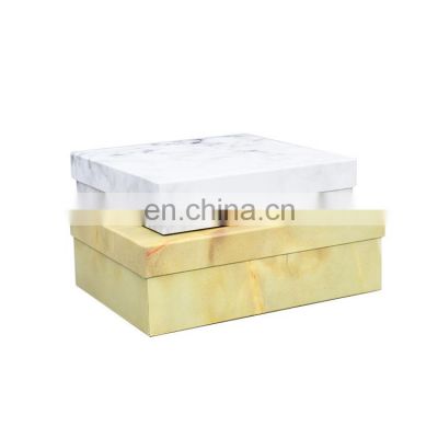 Eco friendly package luxury lid and base box Custom design Rigid paper boxes for Wallet shirt clothes