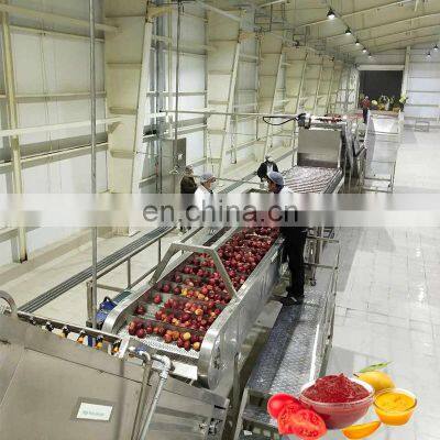 Turn-key solution for tomato paste production line complete tomato paste processing line