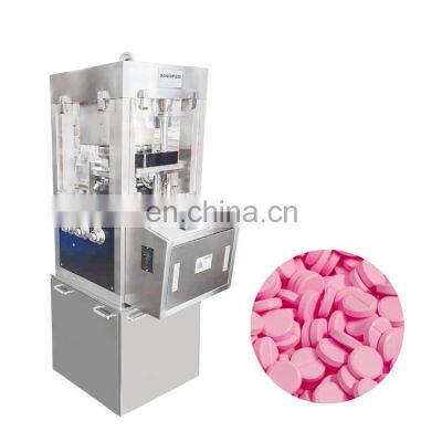 one forced feeding device one powder-blocking well settle the leak of powder tablet press machine