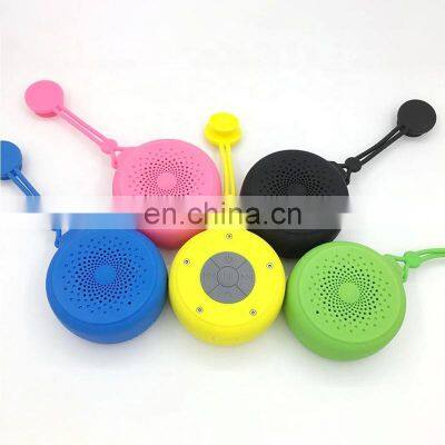 Hot sale mini cheap silicone bt wireless bathroom speaker waterproof