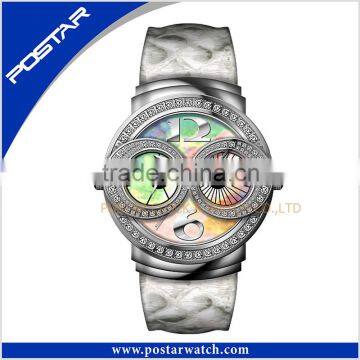 Unique Design Limited Edition Dial Multicolor Wrist Watch