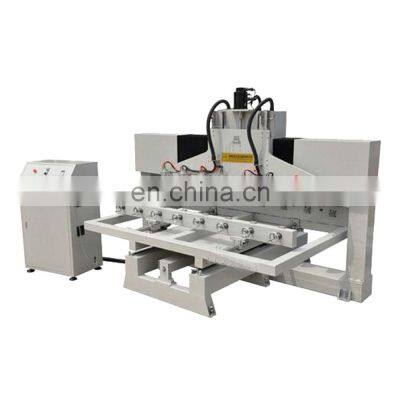 Cylindrical Wood Engraving Machine Woodworking Rotary Head CNC Milling Machine