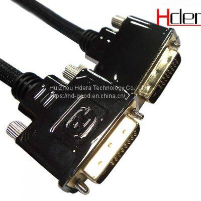 HDERA High Quality DVI Cable 24+1 Pin DVI To DVI Gold Plated Cable Long 1M 2M 3M 5M 10M Male To Male Cable HD5004 photo-2