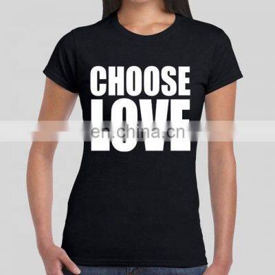 New Design Women T Shirt T-Shirt Cool Ladies Wear t Shirts for Girl