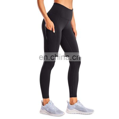 Gym Leggings Shark Pattern Booty Lift Seamless Fitness Yoga Wear Women Yoga Pants scrunch button