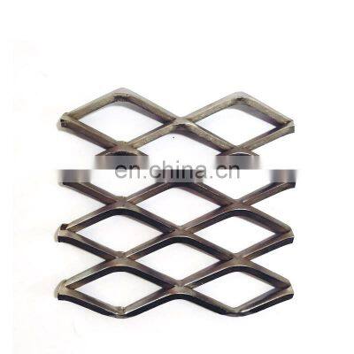 0.3mm-2mm thickness aluminium expanded metal grill wire mesh