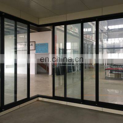 AS2047 CE Standard Stacker Sliding Door Factory Power Coated Fire Rated Double Tempered Insulated Glass Aluminum Sliding Window photo-4