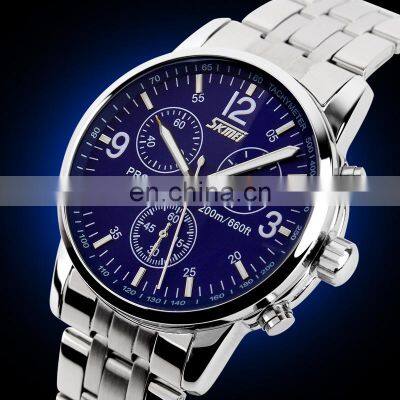 New Promotion Water Resit Luminous Leather Top Brand Watches Men