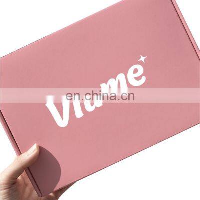 Коробка для отправки с индивидуальным логотипом, доставки. Коробка для одежды/обуви/нижнего белья. Корrugатная коробка, корrugатная упаковочная коробка из бумаги photo-4