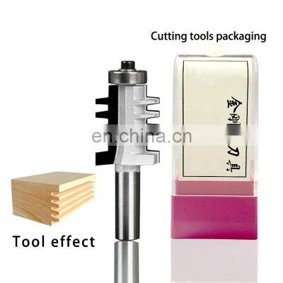 LIVTER Woodworking Tools Diamond Stone Taper Tooth Tenon Cutter Square Tooth Assembly Finger Joint Engraving Milling Cutter CNC photo-4