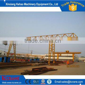 Overload Protect Limit Switch Single Girder Gantry Crane Box Type