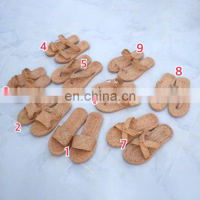 Hot Sale Summer Women's Shoes, Hotel Slippers water hyacinth sandals Vietnam Manufacturer