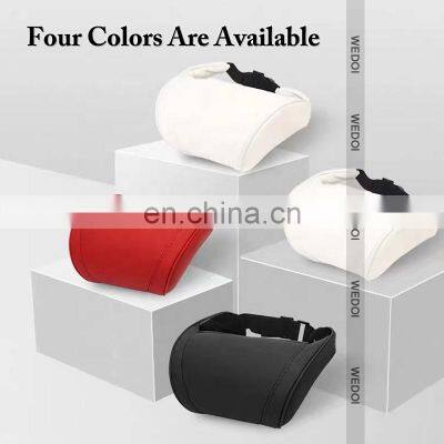 2022 Luxury Car Seat Headrest for Tesla Model 3/Y/S/X Car Leather Waist Pillows Car Accessories For Model 3 photo-4