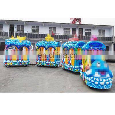 Outdoor playground equipment trackless train kids electric train mall trains