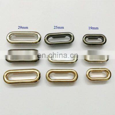 Red Copper Metal Brass 23/13mm Oval Eyelet For Tarpaulin Leather Craft Garment photo-5