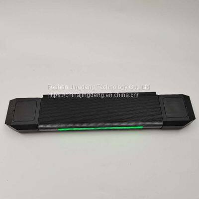 Chinese Factory Wholesale Green Line Light Stair Lamp in the Middle of the Villa Carpet Steps photo-3