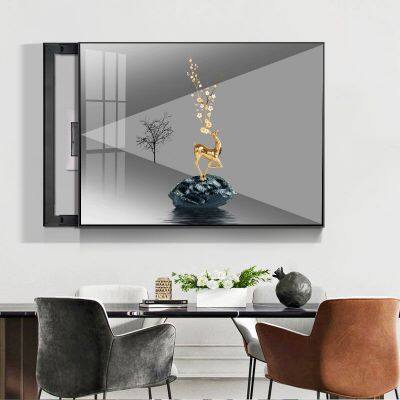 Newest Abstract Oil Painting for Living Room Decoration 05