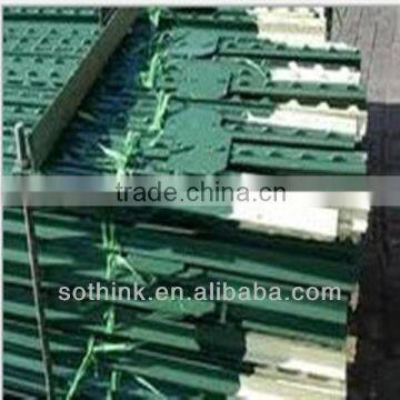 Color Coated/galvanized Metal T Type Fence Post