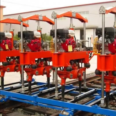 Hydraulic rail turnout tamping machine for Railway track maintenance railway tamping tool