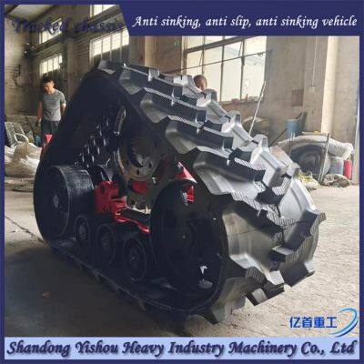 Harvester Modification Track Chassis Anti Slip and Stable photo-3