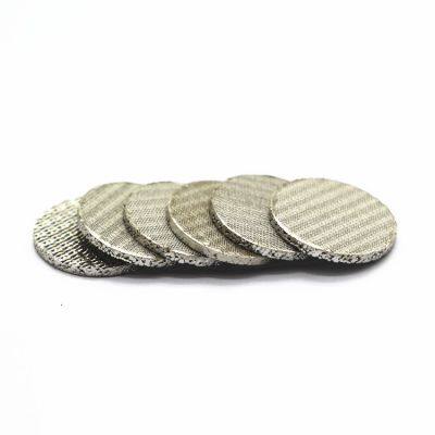 Customized Round Shape Stainless Steel Sintered Disc Filter photo-2