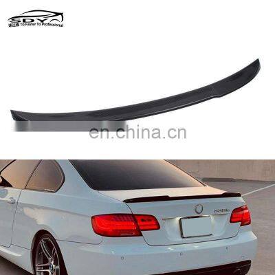 E92 CS Style High Quality Carbon Fiber Rear Spoiler Trunk Spoiler Tail Boot Wing For BMW 3Series  E92