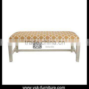 OT-038 Hotel Bedroom Bed End Dresser Stool