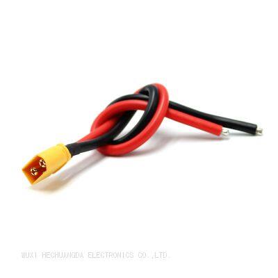 Amass XT60U-F/M With 12AWG Soft Silicone Wire Harness Processing XT60 Cable photo-3