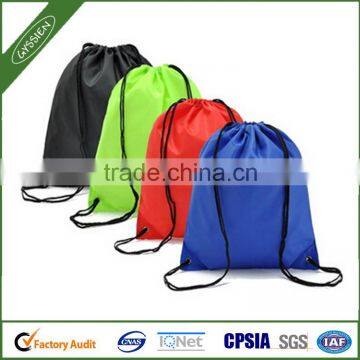 promotional gym sack drawstring bag