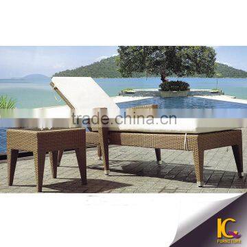 Milan Leisure Outdoor/Resort Rattan Pool Furniture Resin Sun Lounger/chaise/beach/Recliner Chair Quality Choice photo-6