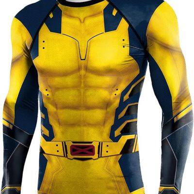 Anime Movie Novelty T-Shirt Miguel Ohara 3D Digital Print Quicky Dry Compression Cosplay Shirt