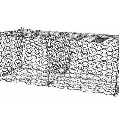 China Woven Gabion Stone-Filled Wire Cages Double Triple Twist Fabric 80*100mm Mesh Size for Gravity Retaining Cutting Bending