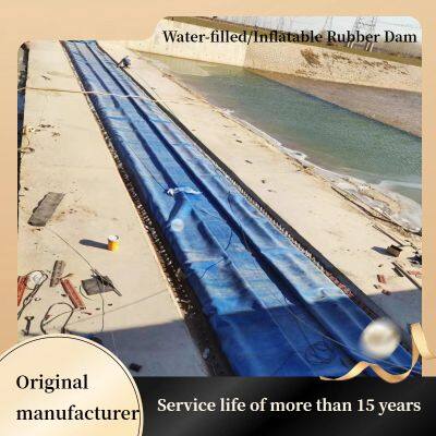 EPDM Rubber Dam for Small-Scale Hydropower Generation and Water Level Regulation