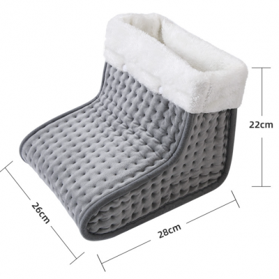 Manta elétrica europeia com aquecimento integrado, desligamento automático e aquecedor de pés lavável (Wechat: 13510231336)