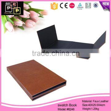 High Quality Waterproof OEM ODM Foldable Menu Swatch Book