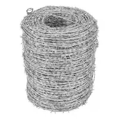 PVC-нанесенная колючая проволока, антикоррозионная и прочная, для ограждения участков, ферм и охраны коммерческих площадей