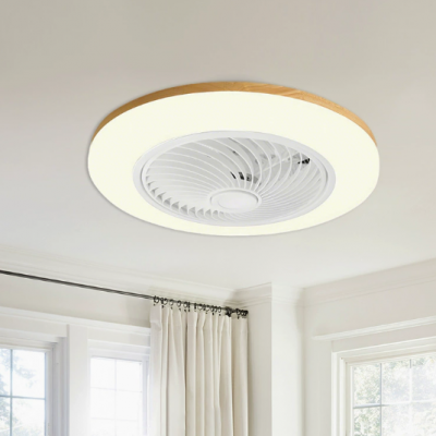 Потолочный вентилятор-лампа/современный минималистичный тихий светодиодный свет (Wechat: 13510231336)