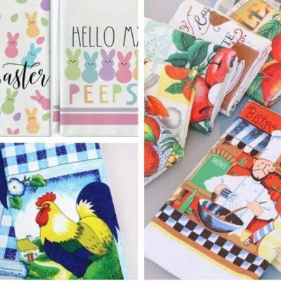 Microfiber Printed Kitchen Towels