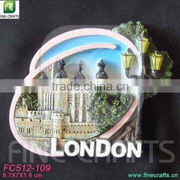 Resin London scenery travel souvenir fridge magnet