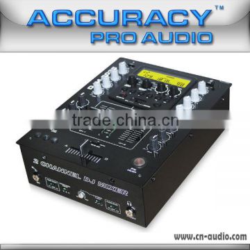 2 channels 10" Professional DJ Music Mixer MIX-2USB