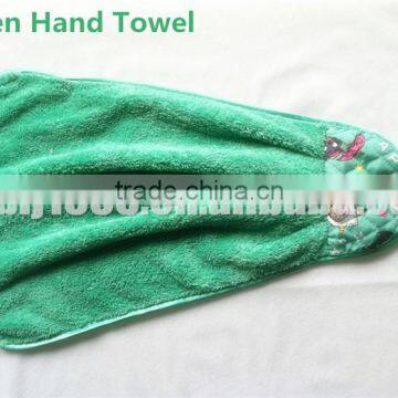 Coral Fleece Cartoon Hanging Wipe Hand Cloth Hand-drying Towel