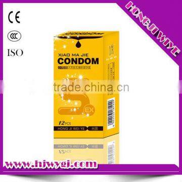 Xiaomajie ultra thick rubber latex condom OEM