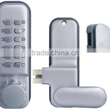 OSPON LOCKSIMTH MECHANICAL KEYLESS DIGITAL SPRING LATCH GLASS DOOR LOCK NEW STAIN CHROME OS1119L                        
                                                                                Supplier's Choice