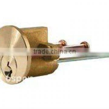 Brass rim cylinder lock cylinder