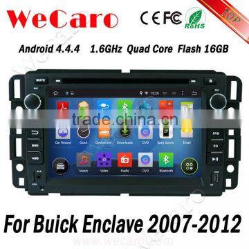 Wecaro WC-GU7036 Android 4.4.4 car dvd player HD for buick enclave gps navigation system 2007 - 2012 Steering Wheel Control